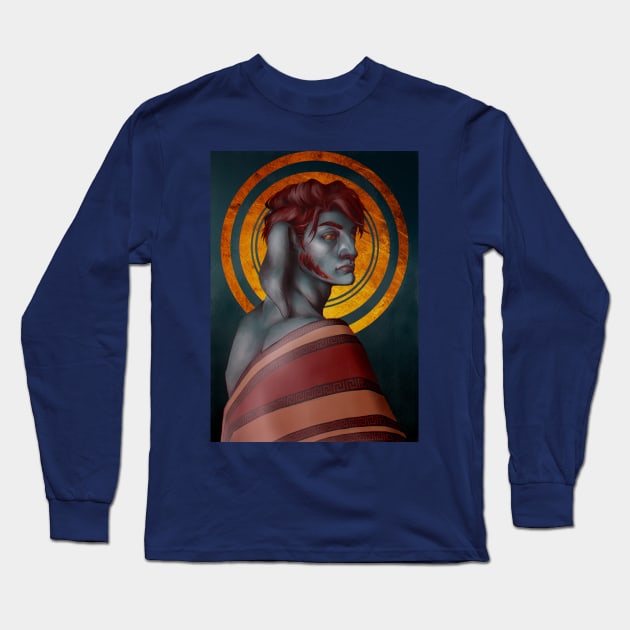 Wood Spirit Long Sleeve T-Shirt by Mr.2G